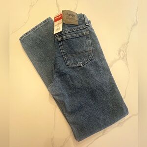 NEW Wrangler Authentics Jeans Men's 29x32 Blue Denim Straight Leg Cowboy Work